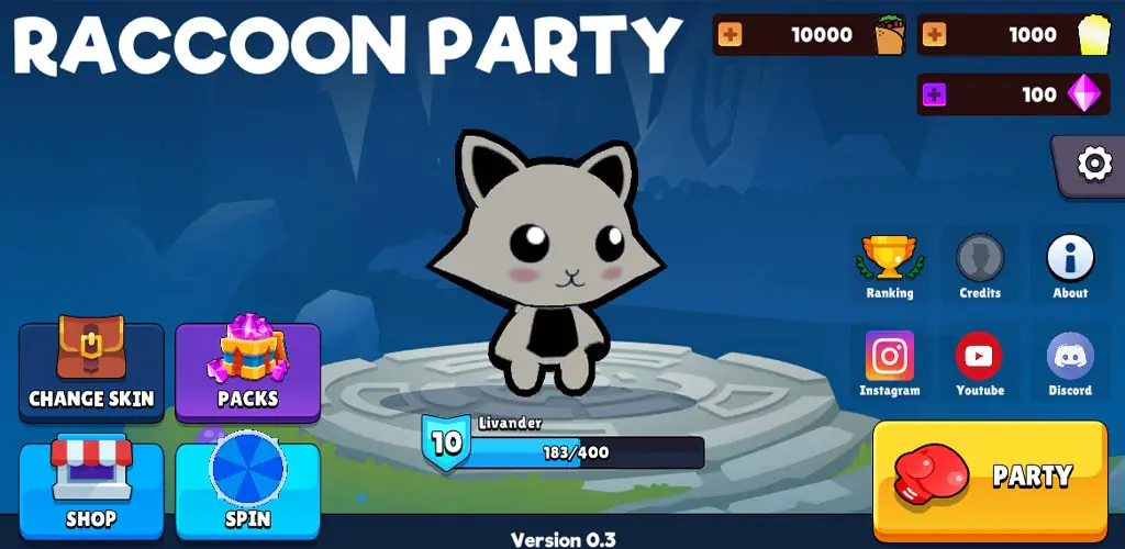 Raccoon Party 1