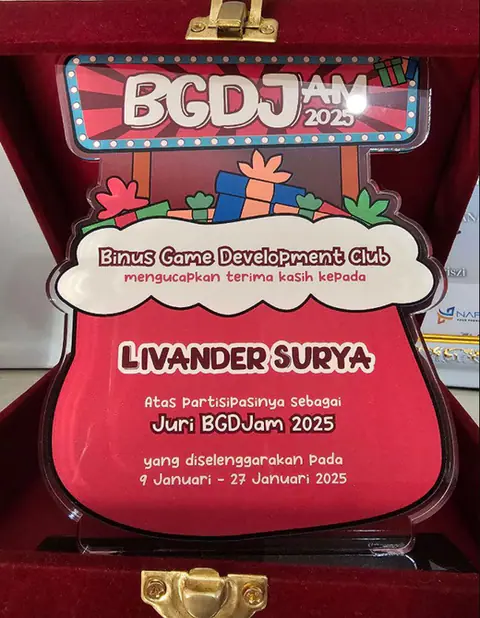 BINUS Game Development Club Jam 2025